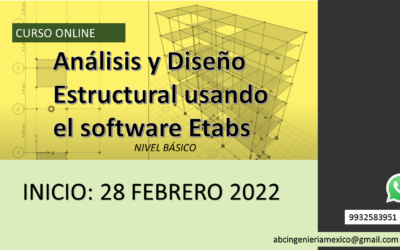 Curso Análisis y Diseño Estructural usando el software Etabs (Nivel Básico)