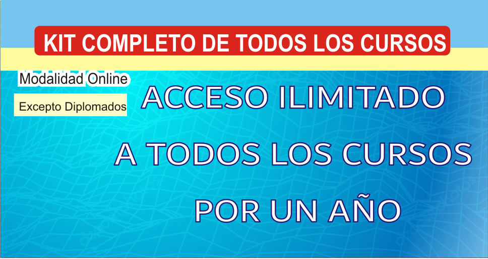 KIT COMPLETO – acceso ilimitado a todos los cursos